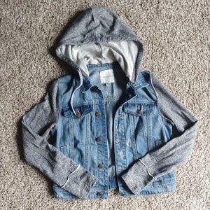 Thread & Supply Denim Sweater Jacket | Medium